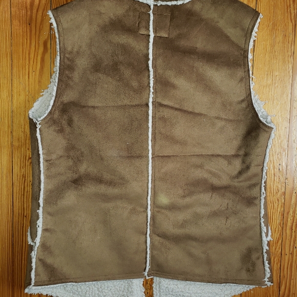 Sanctuary Faux Suede and Shearling Vest - Picture 4 of 5